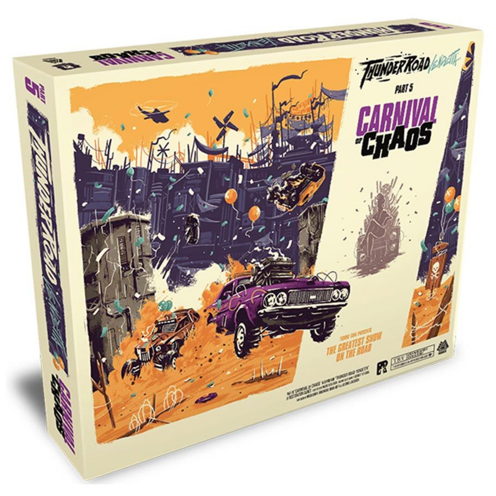 Restoration Games Thunder Road Carnival of Chaos Expansion