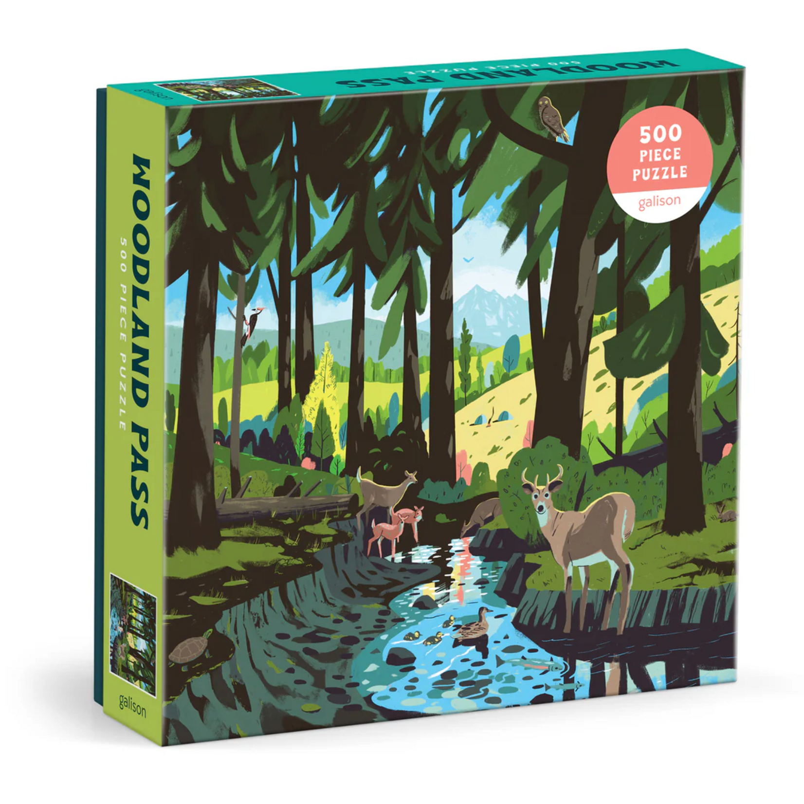 Galison 500 pc Puzzle Woodland Pass