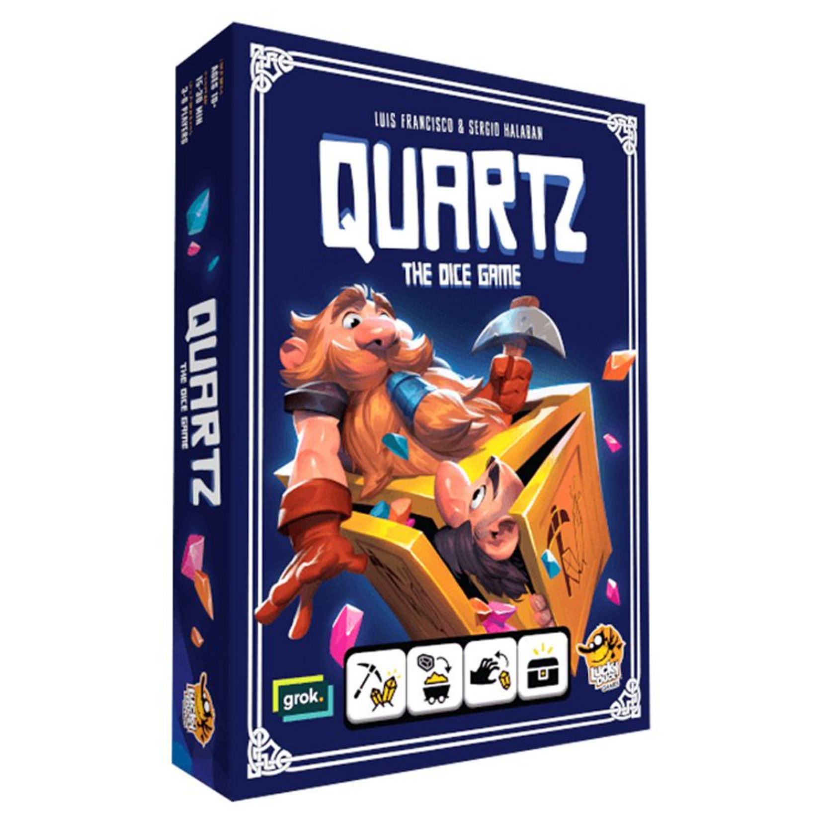 Lucky Duck Games Quartz The Dice Game