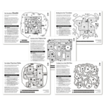 The Arcane Library Shadowdark RPG Five Mini Adventure Cards