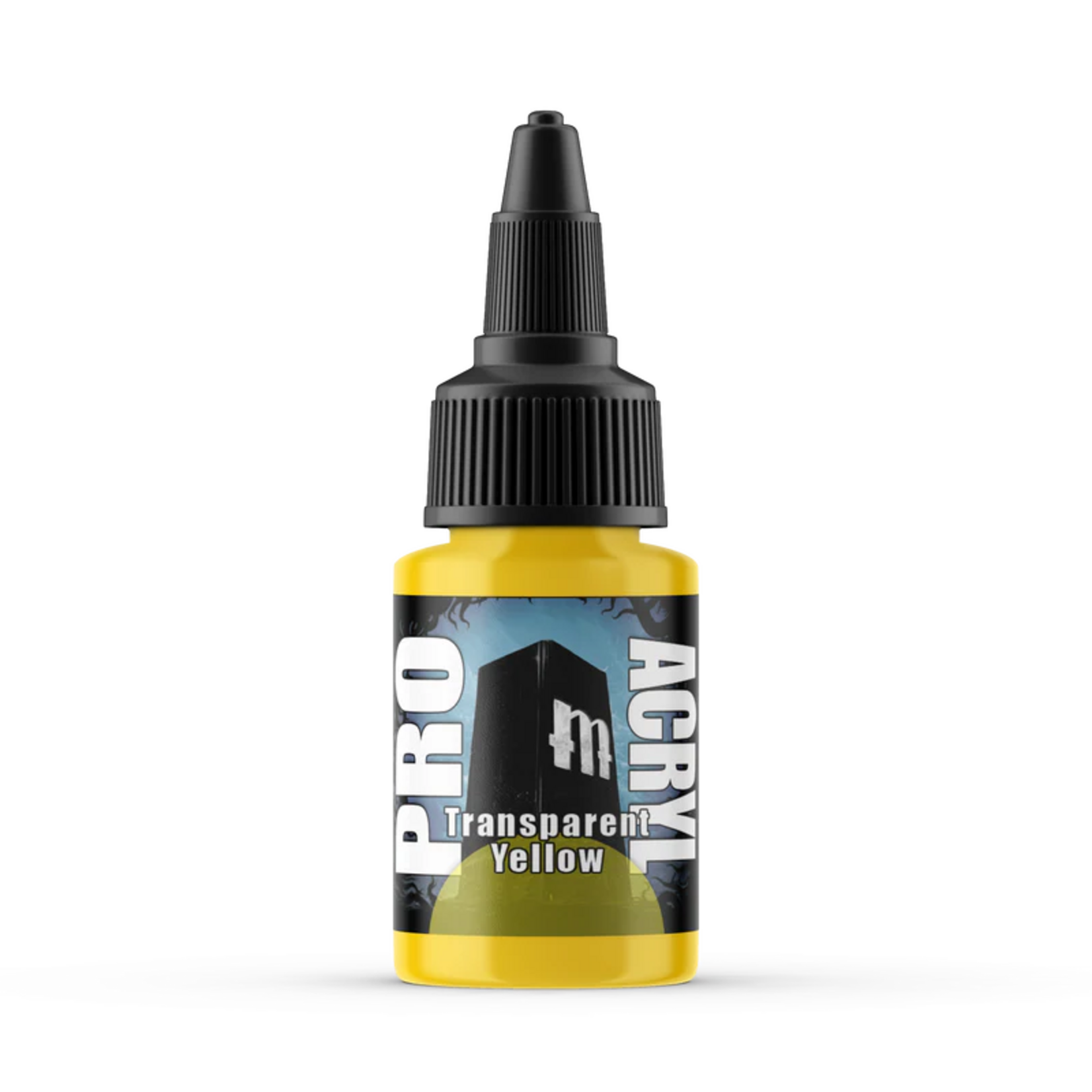 Monument Hobbies Pro Acryl Transparent Yellow 22 ml