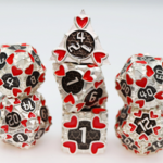 Foam Brain Games Erotes Arrow Anteros RPG dice 7 die set