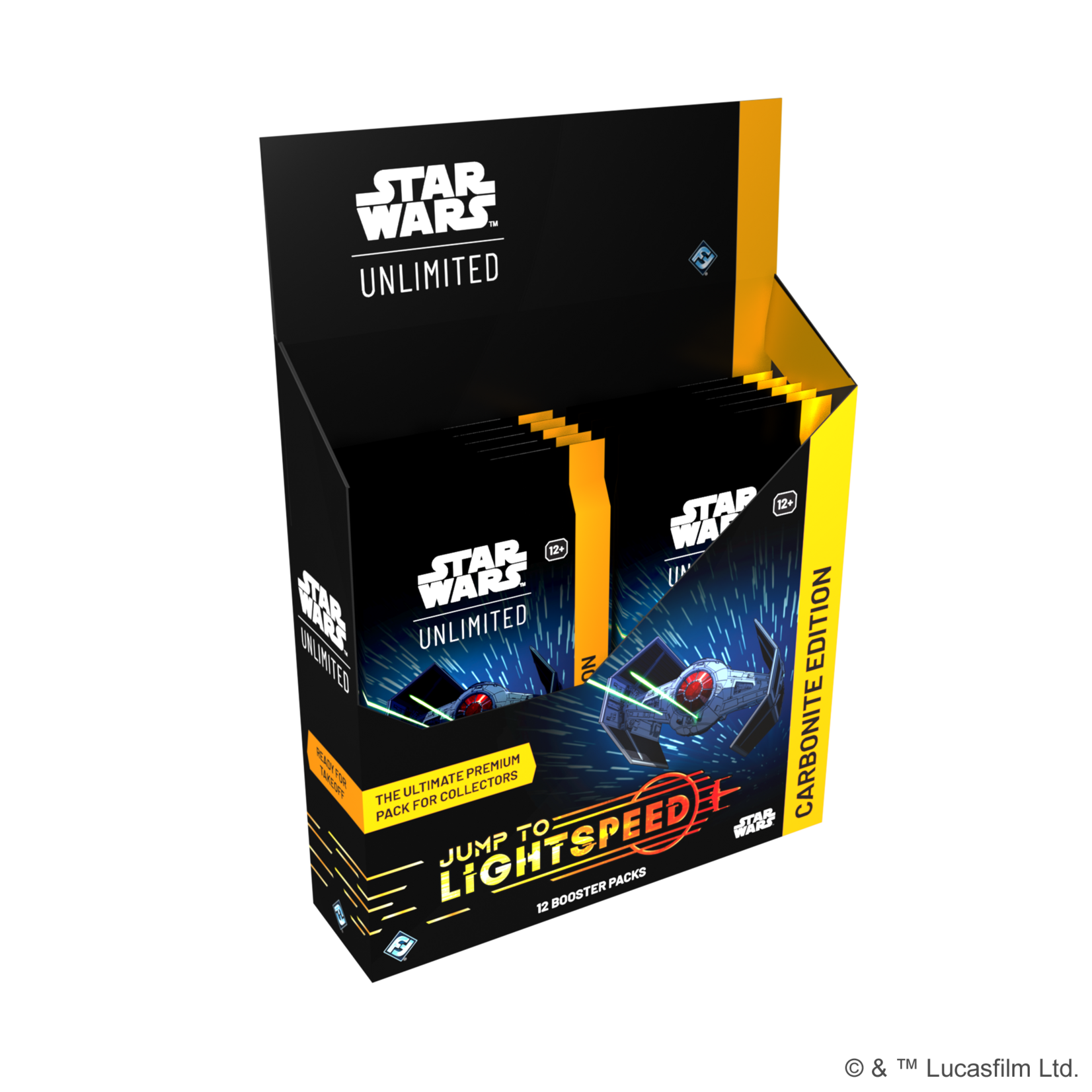 Fantasy Flight Games Star Wars Unlimited Jump to Lightspeed Carbonite Booster BOX