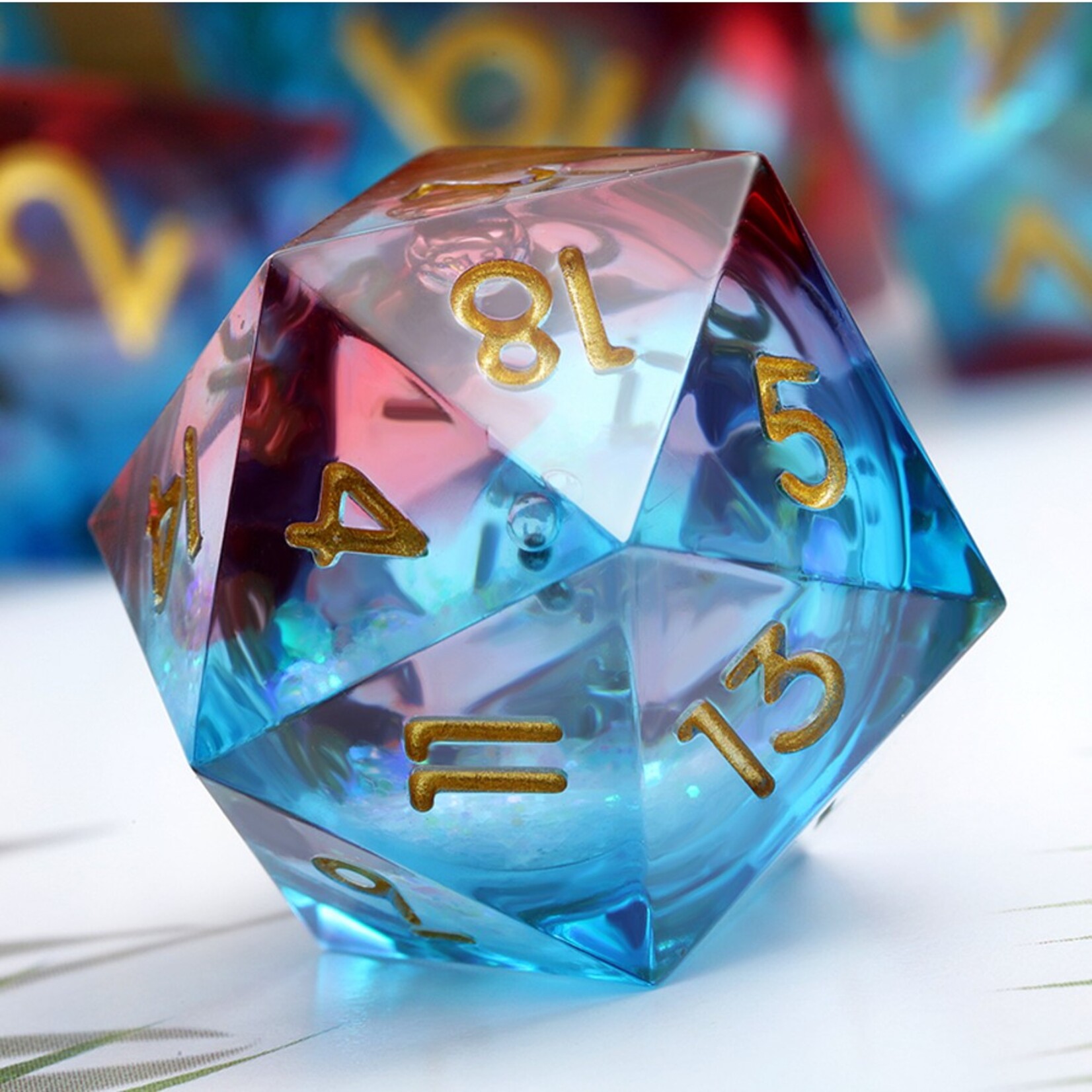 Dice Habit Dice Habit Jumbo d20 Star Cluster