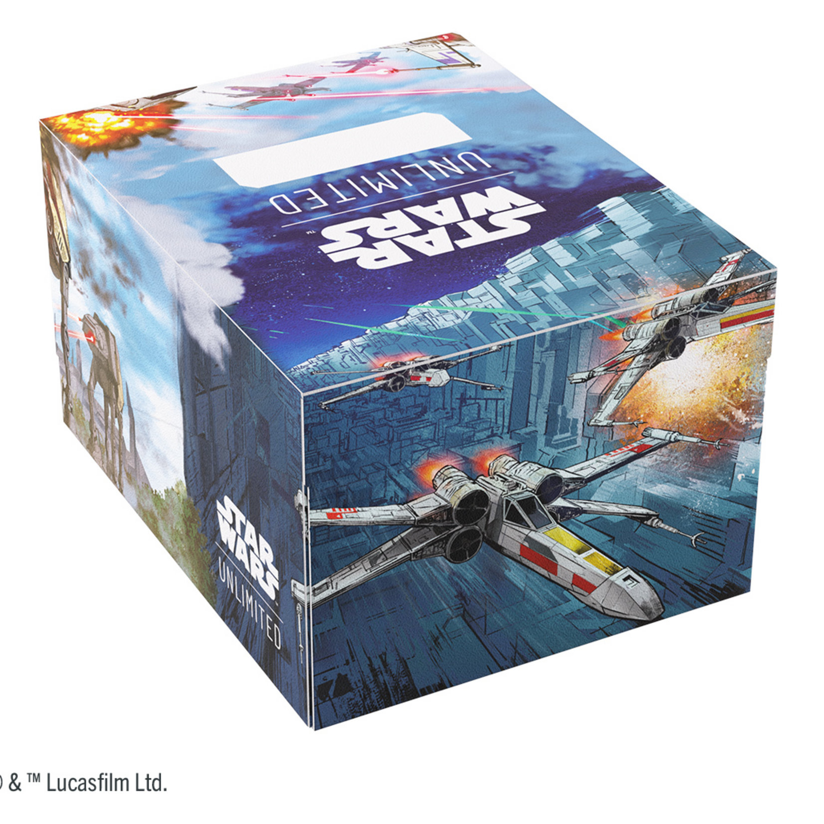 Gamegenic GameGenic Star Wars Unlimited Twin Suns Soft Crate Deck Box Battle of Scarif
