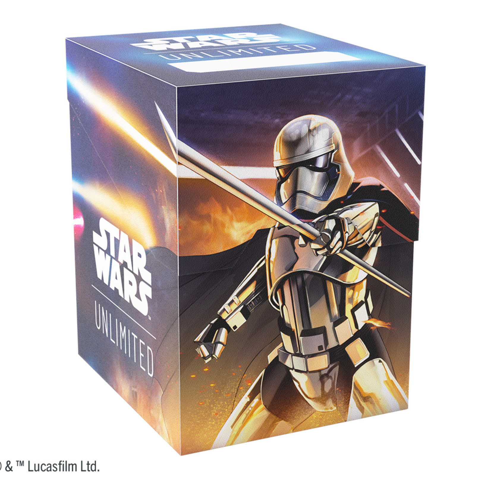 Gamegenic GameGenic Star Wars Unlimited Soft Crate Deck Box Captain Phasma Storm Trooper