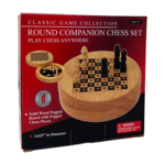 John Hansen Chess Set Round Companion Chess