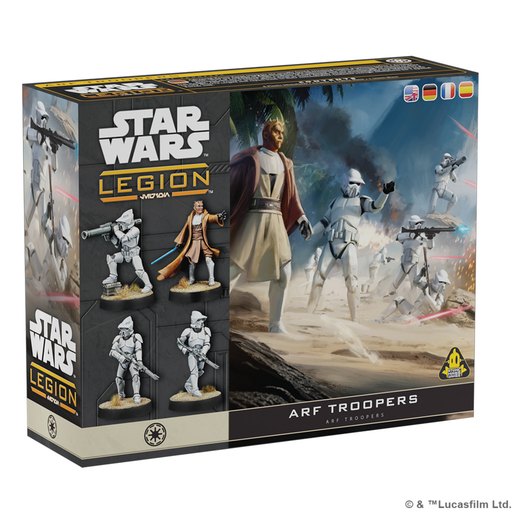 Atomic Mass Games Star Wars Legion ARF Troopers Expansion