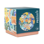 Lantern Press 140 pc Mini Shaped Puzzle Well Traveled