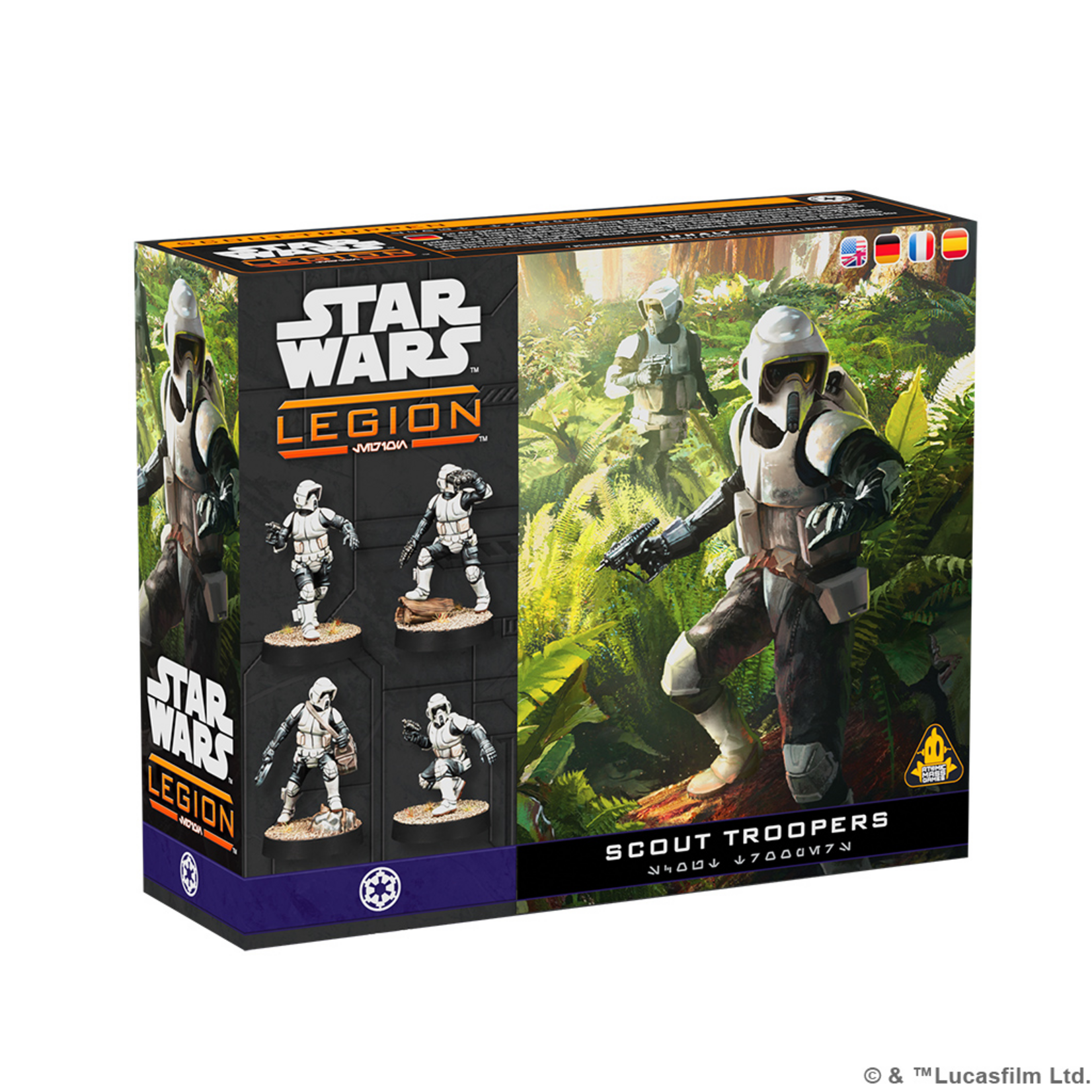 Atomic Mass Games Star Wars Legion Scout Troopers