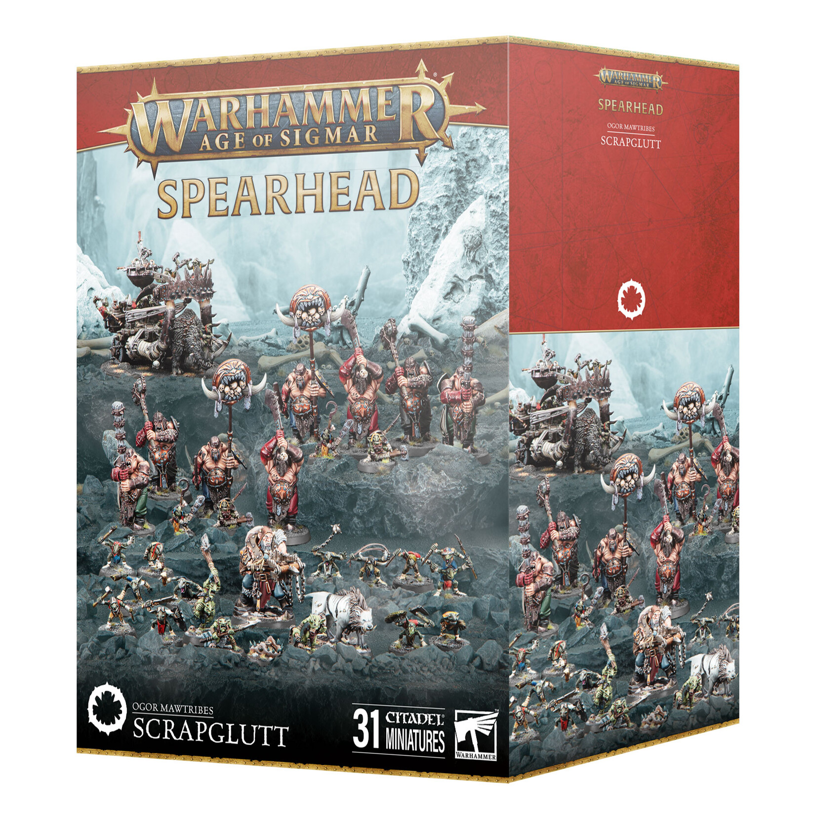 Games Workshop Warhammer Age of Sigmar Destruction Spearhead Ogor Mawtribes Scrapglutt