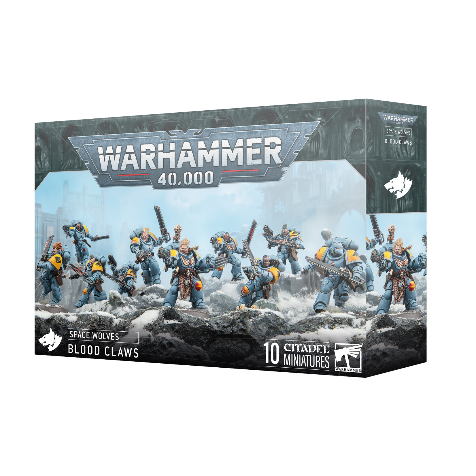Games Workshop Warhammer 40k Space Marines Space Wolves Blood Claws