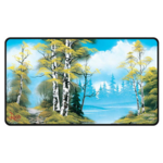 Ultra Pro Ultra Pro Stitched Edge Playmat Bob Ross Lakeside Path