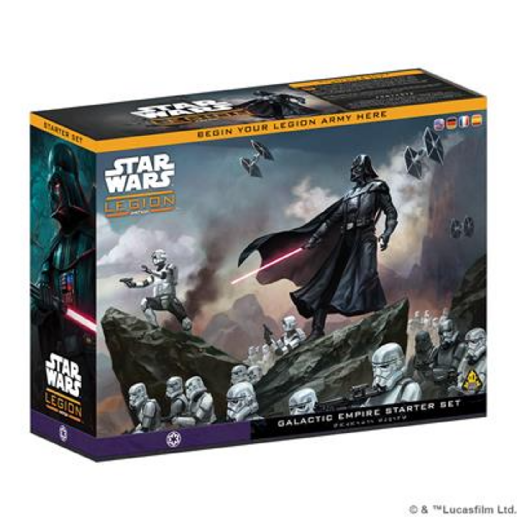 Atomic Mass Games Star Wars Legion Galactic Empire Starter Set