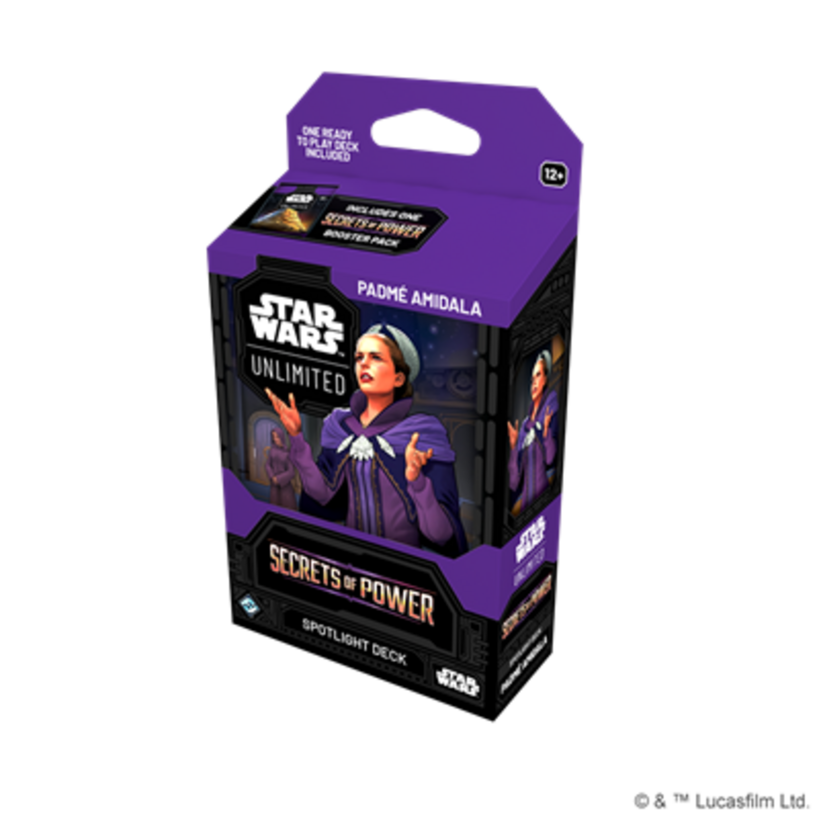 Fantasy Flight Games Star Wars Unlimited Secrets of Power Spotlight Deck Padme Amidala
