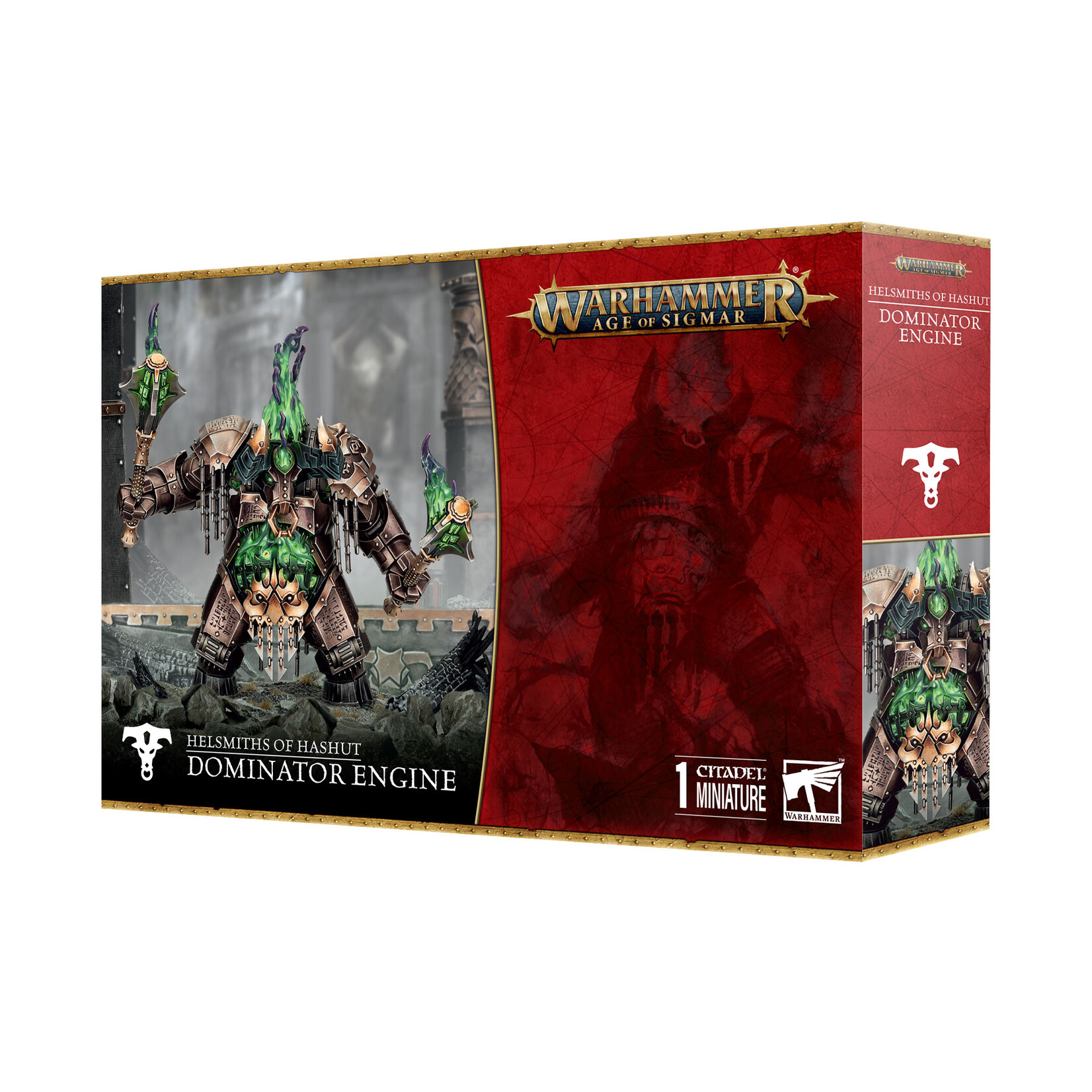 Games Workshop Warhammer Age of Sigmar Chaos Helmsmiths of Hashut 4E Dominator Engine