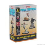 Atomic Mass Games Marvel Crisis Protocol Silk Spider-Ham and Spider-Man Noir