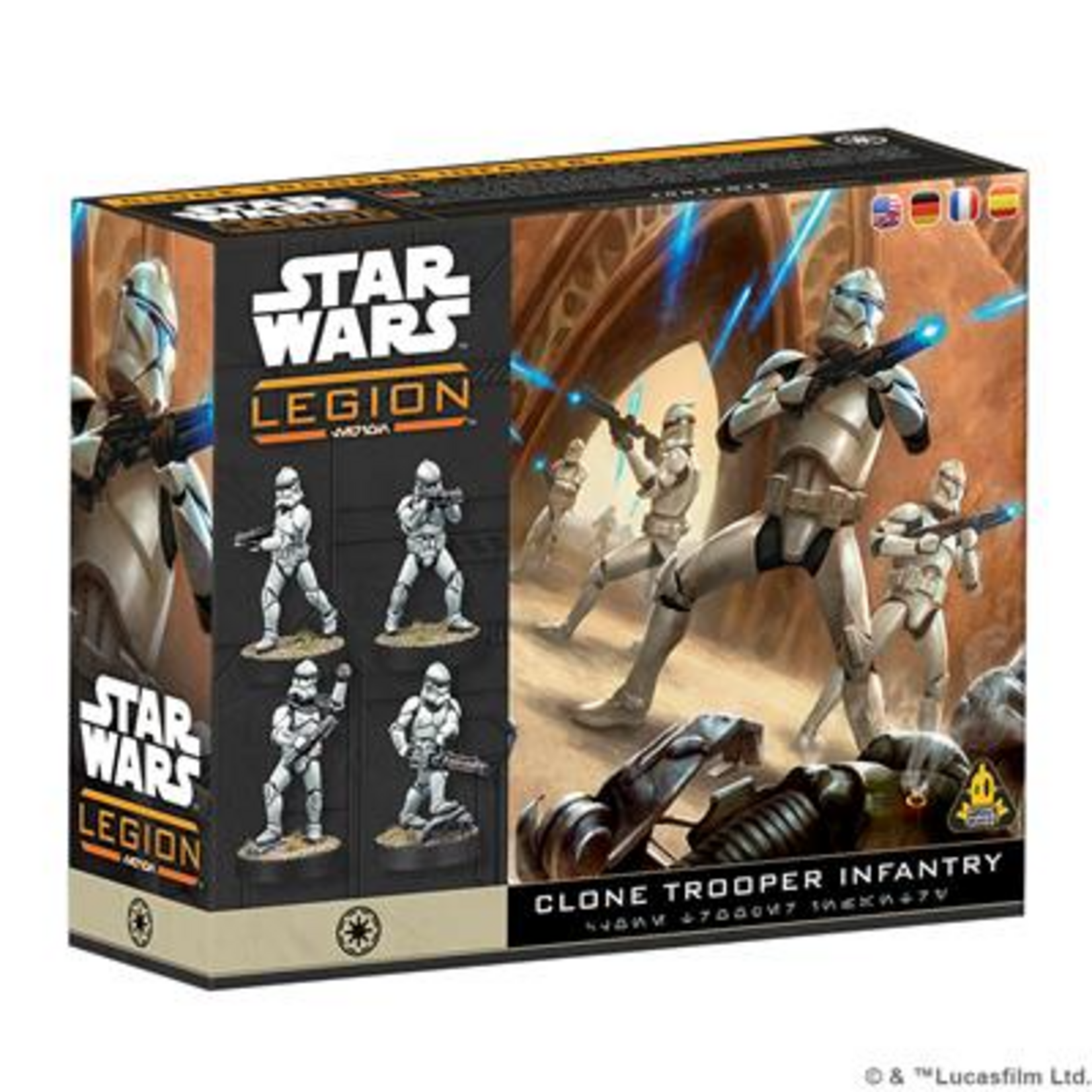 Atomic Mass Games Star Wars Legion Clone Troopers Infantry