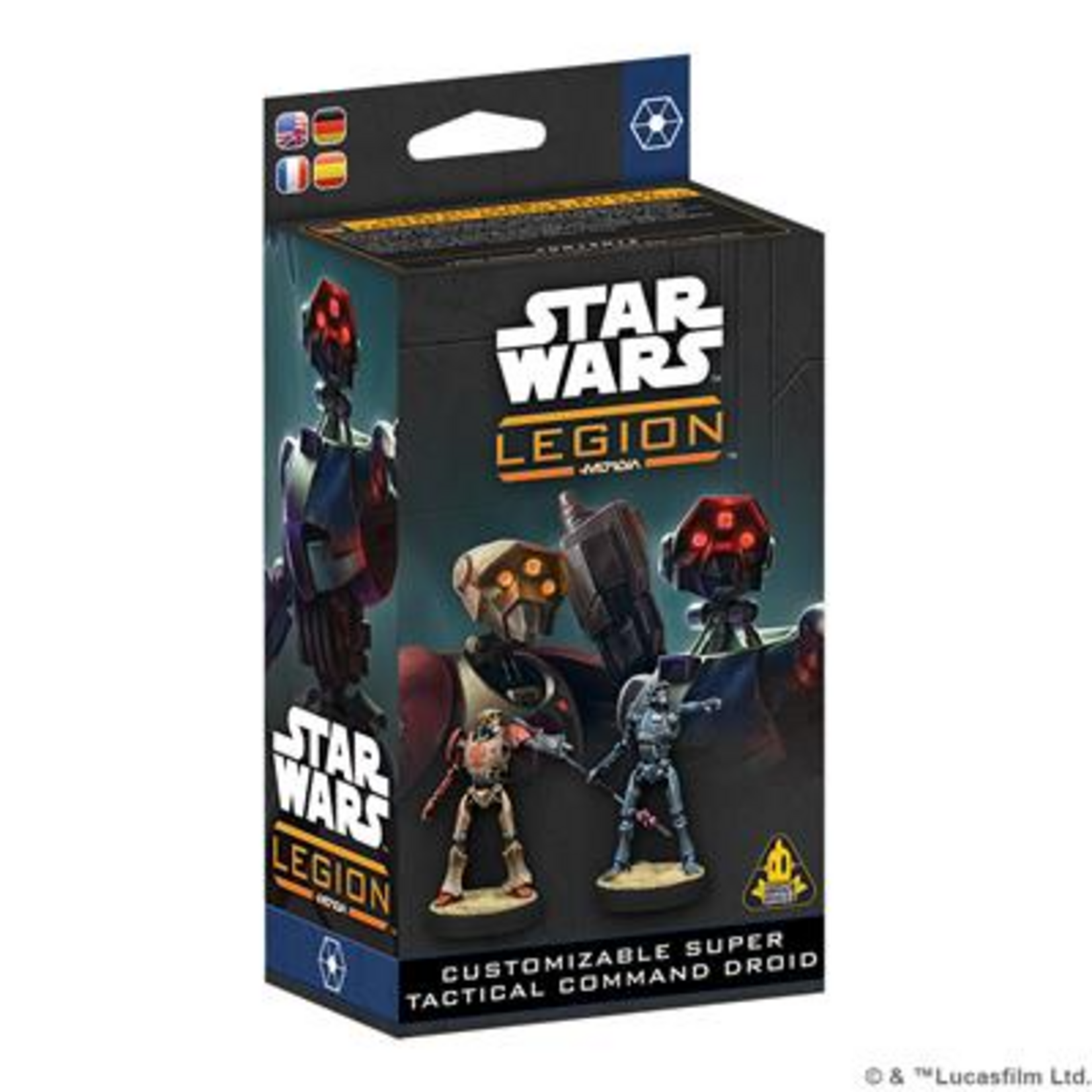 Atomic Mass Games Star Wars Legion Customizable Super Tactical Command Droid