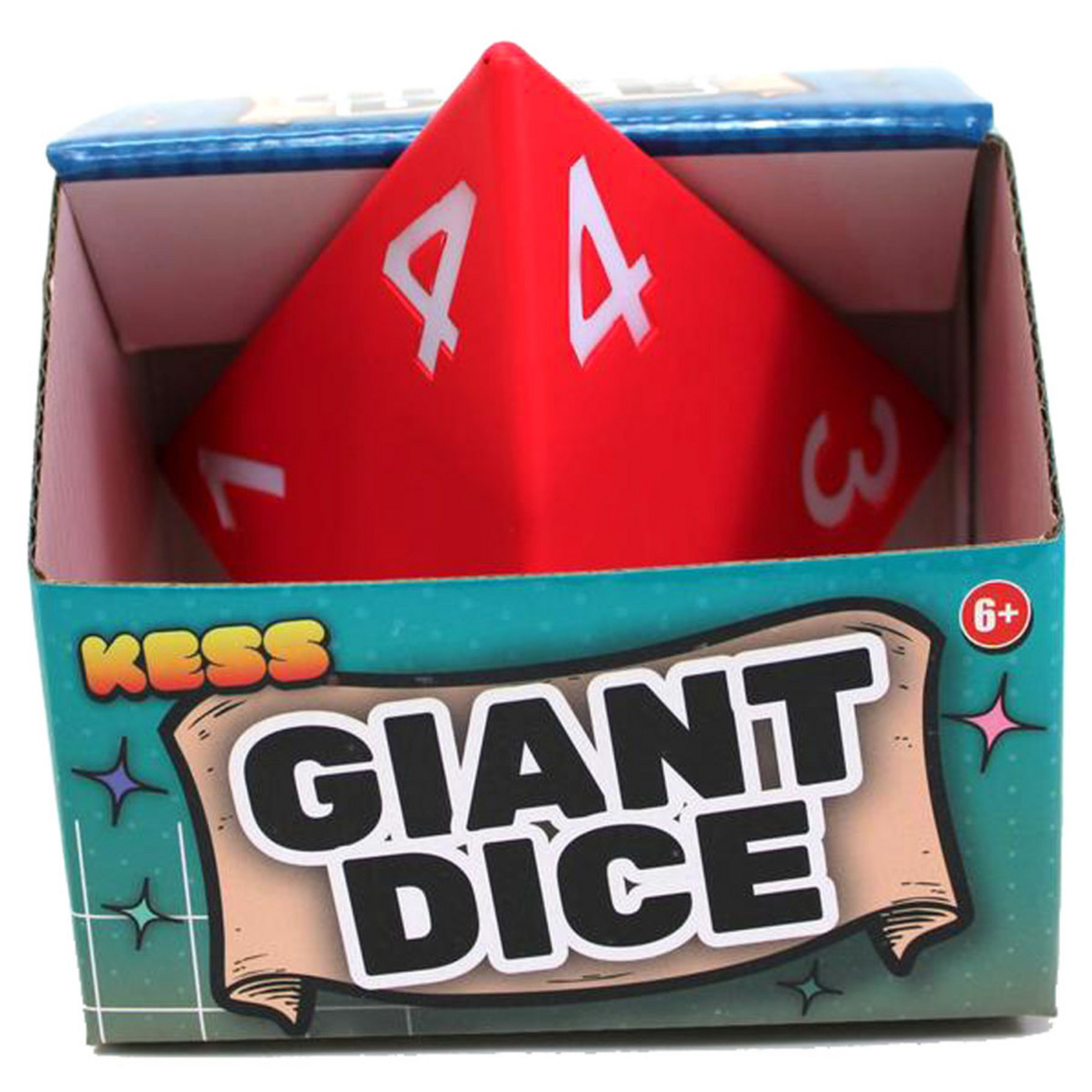 Kessler Corporation Giant Foam Dice d4 Red