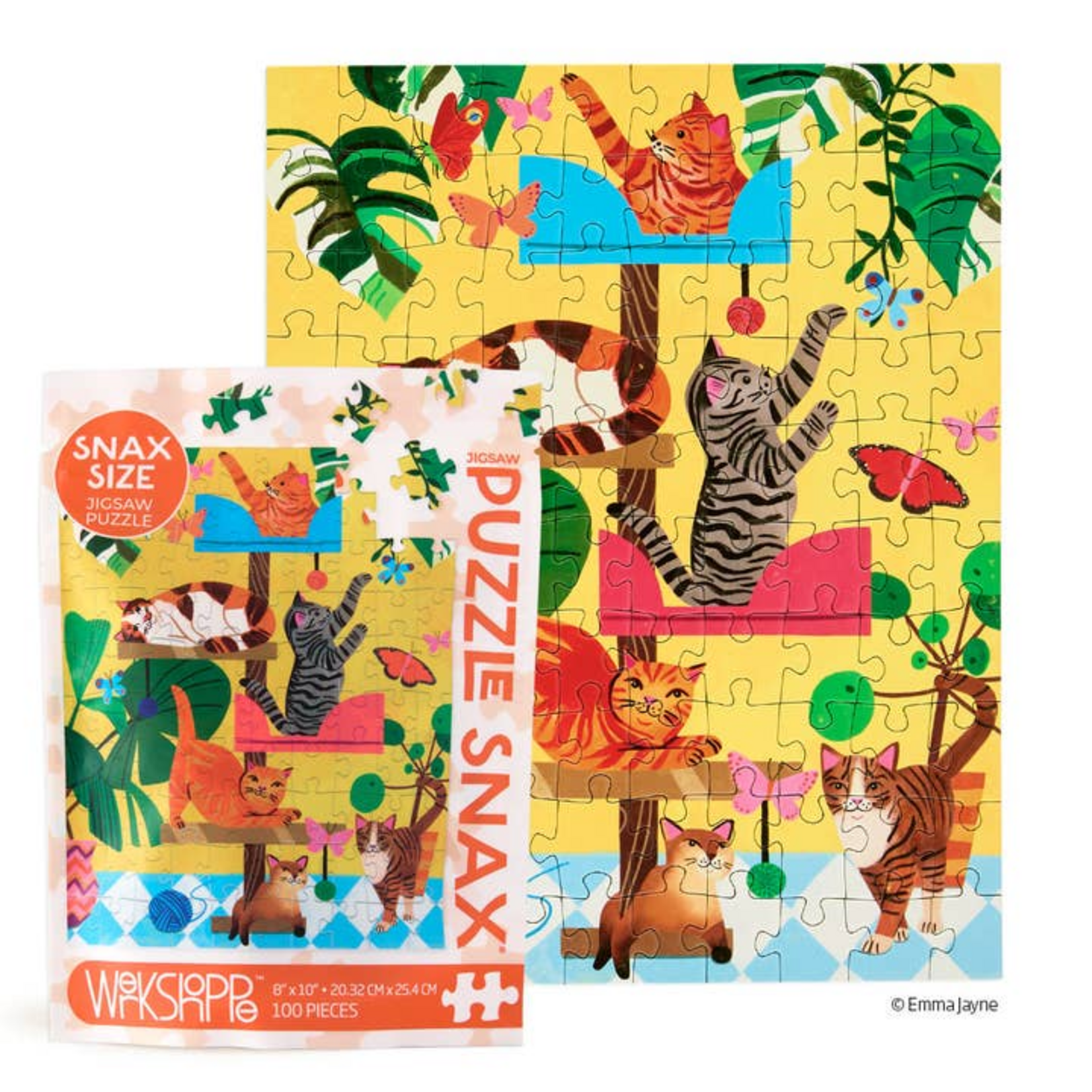 WerkShoppe 100 pc Puzzle Snax Cat Tree