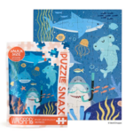 WerkShoppe 48 pc Kids Puzzle Snax Shark Tank