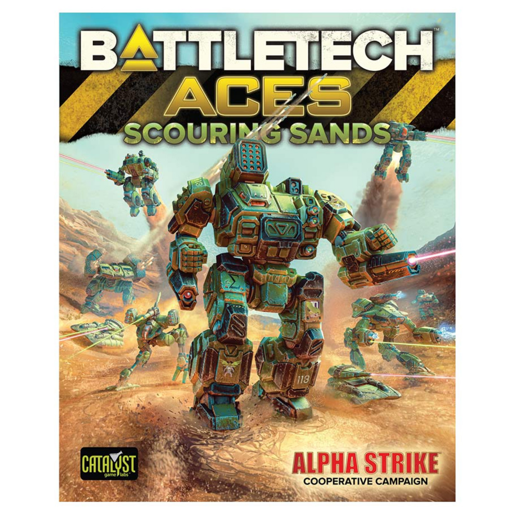 Catalyst Game Labs Battletech Aces Scouring Sands