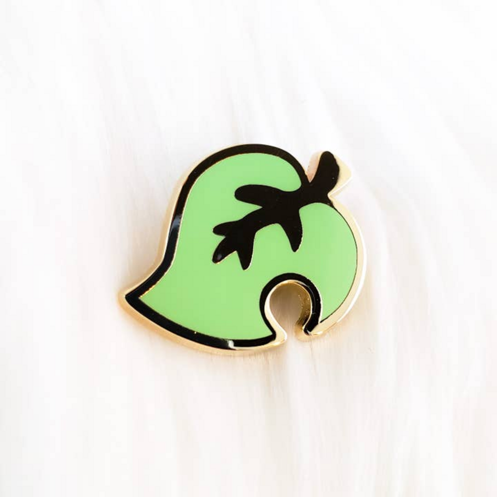 Bonnie's Lab Animal Crossing Leaf Enamel Pin
