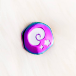 Bonnie's Lab Animal Crossing Rainbow Plated Fossil Enamel Pin