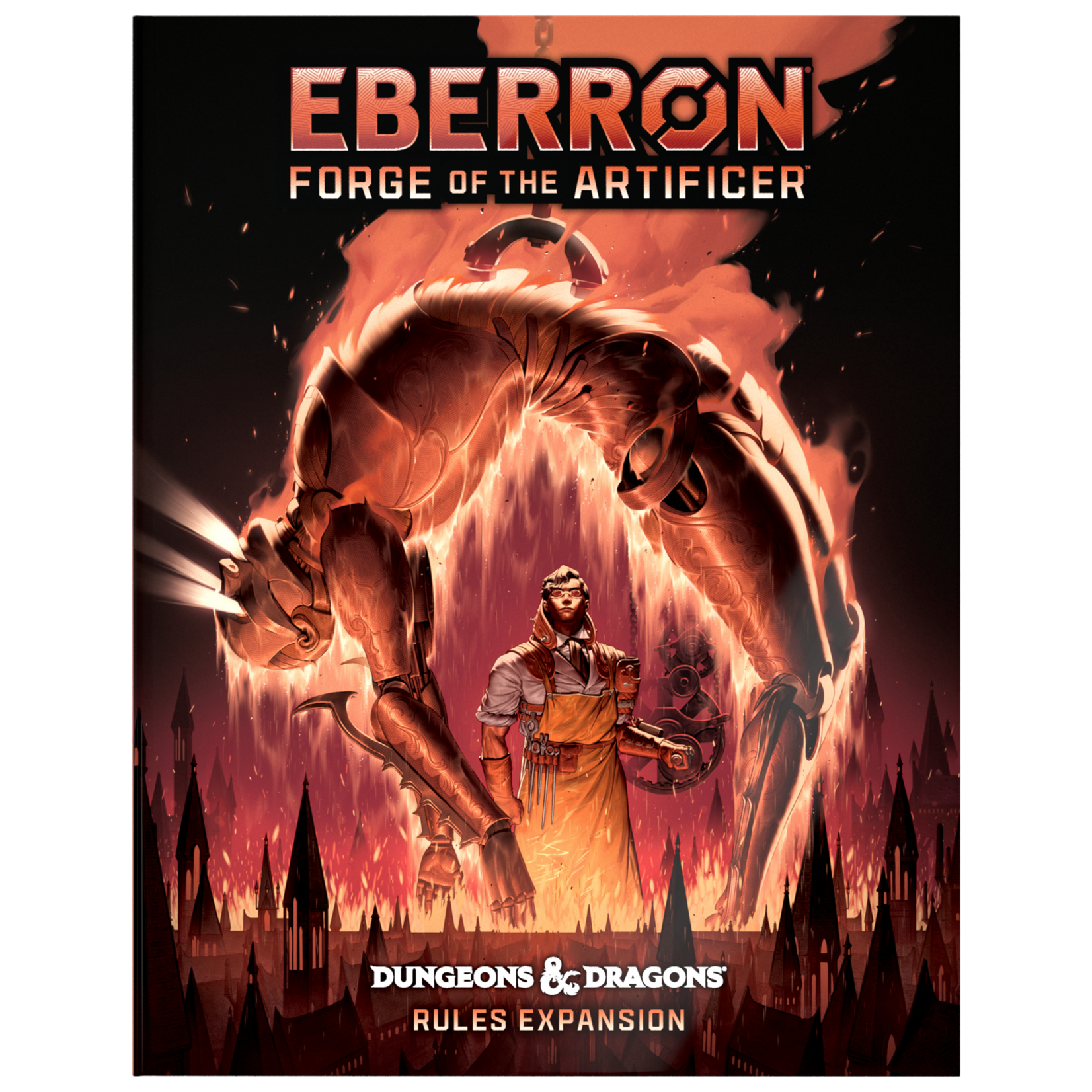Wizards of the Coast Dungeons and Dragons Eberron Forge of the Artificer Alt Cover