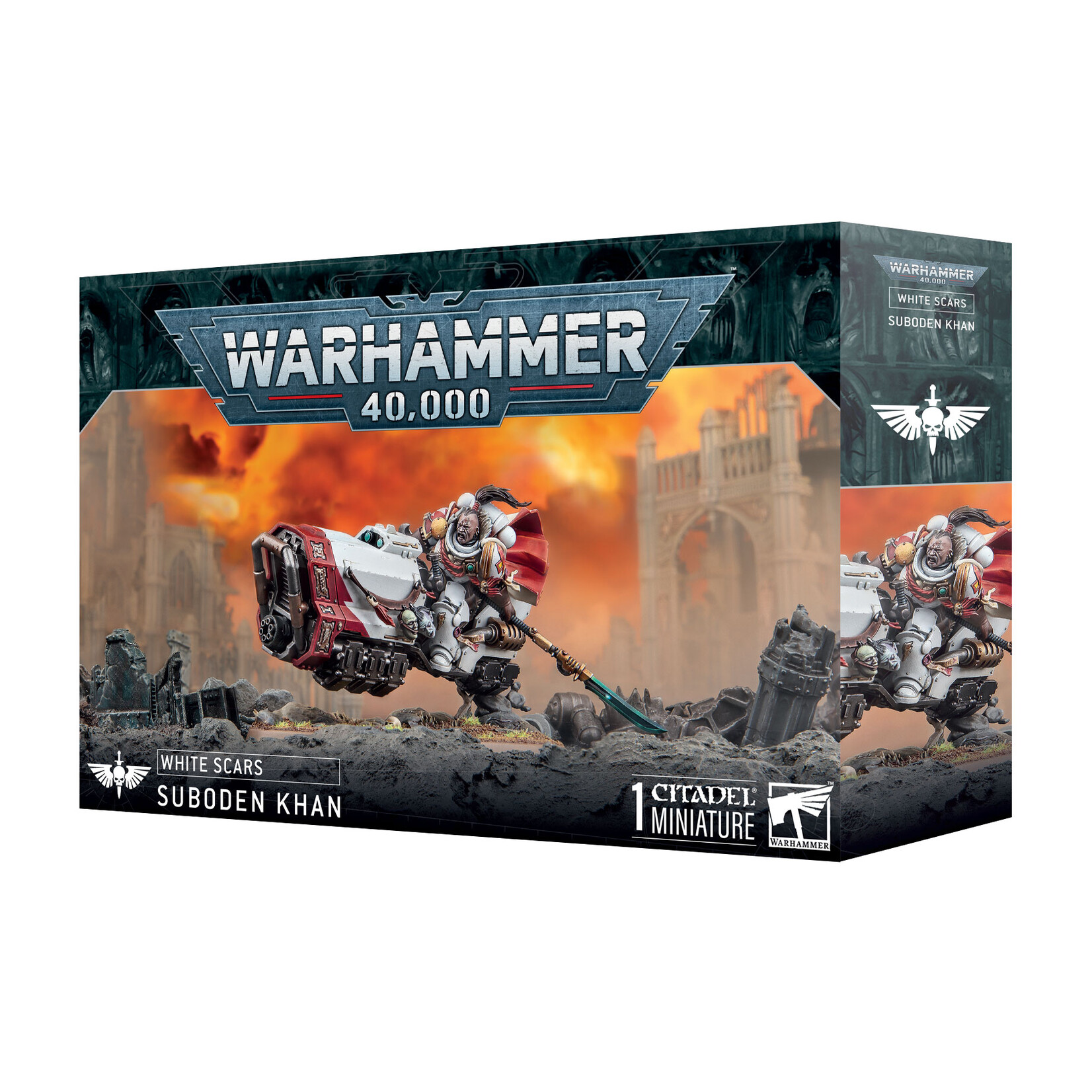 Games Workshop Warhammer 40k Space Marines White Scars Suboden Khan