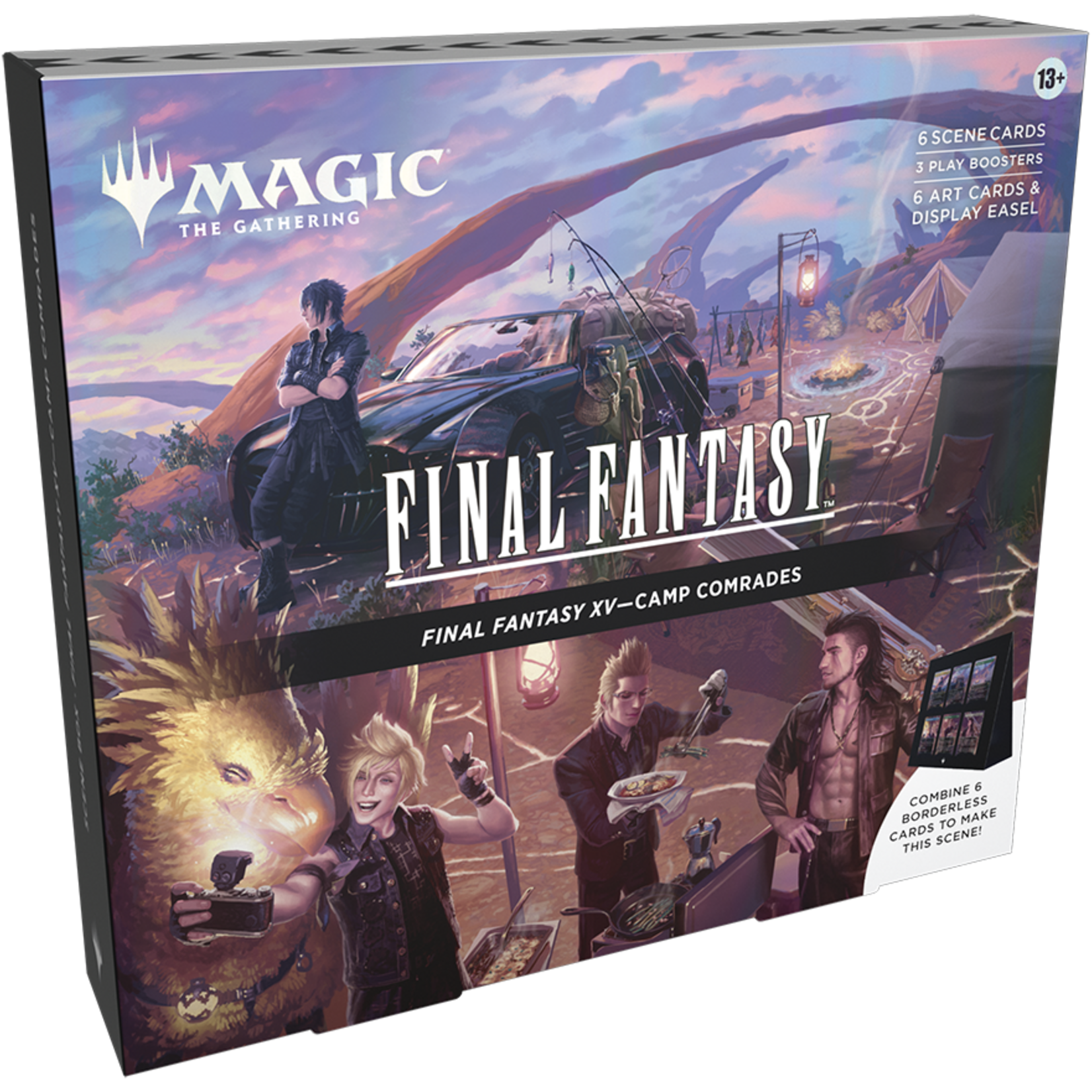Wizards of the Coast Magic the Gathering Final Fantasy Scene Box Camp Comrades