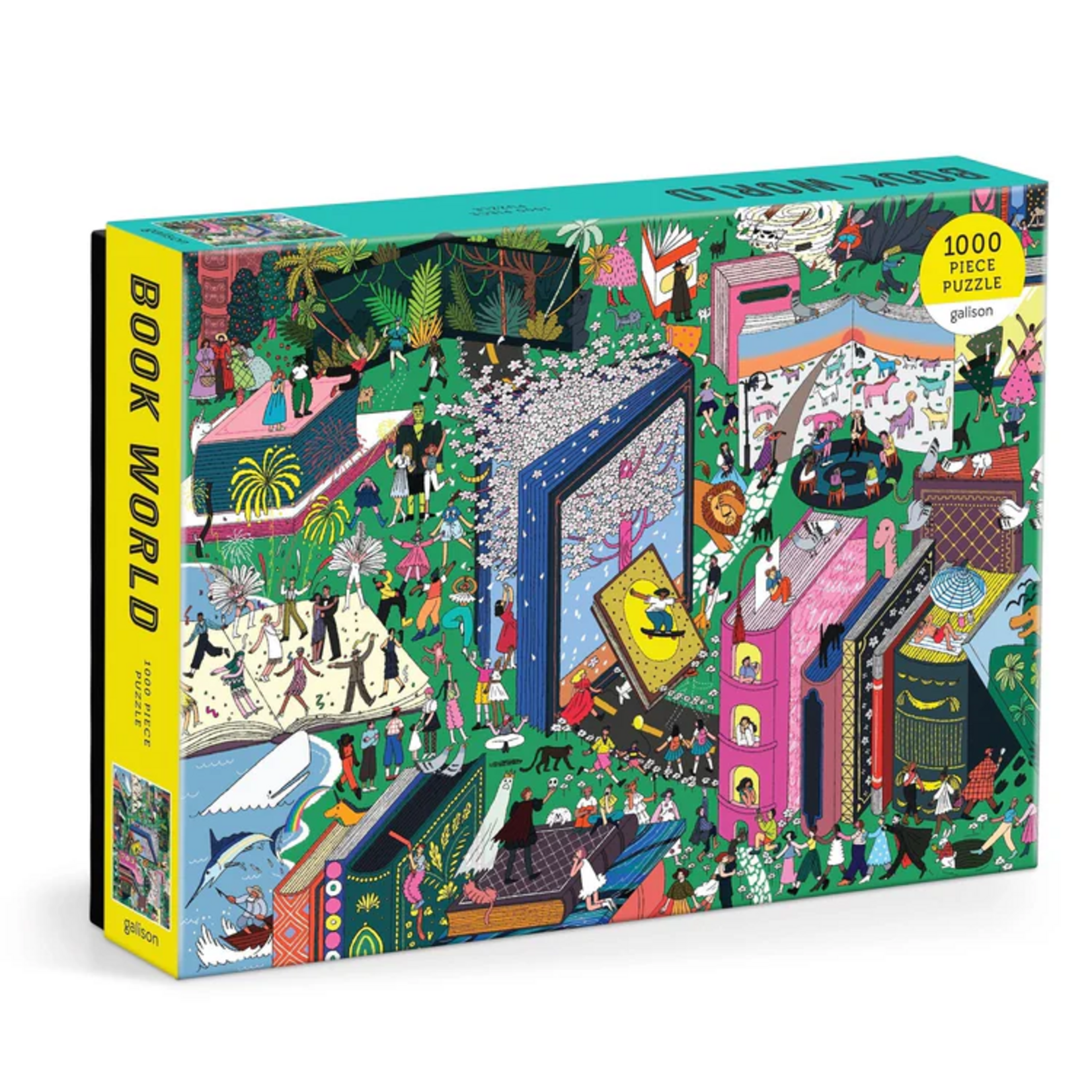 Galison 1000 pc Puzzle Book World