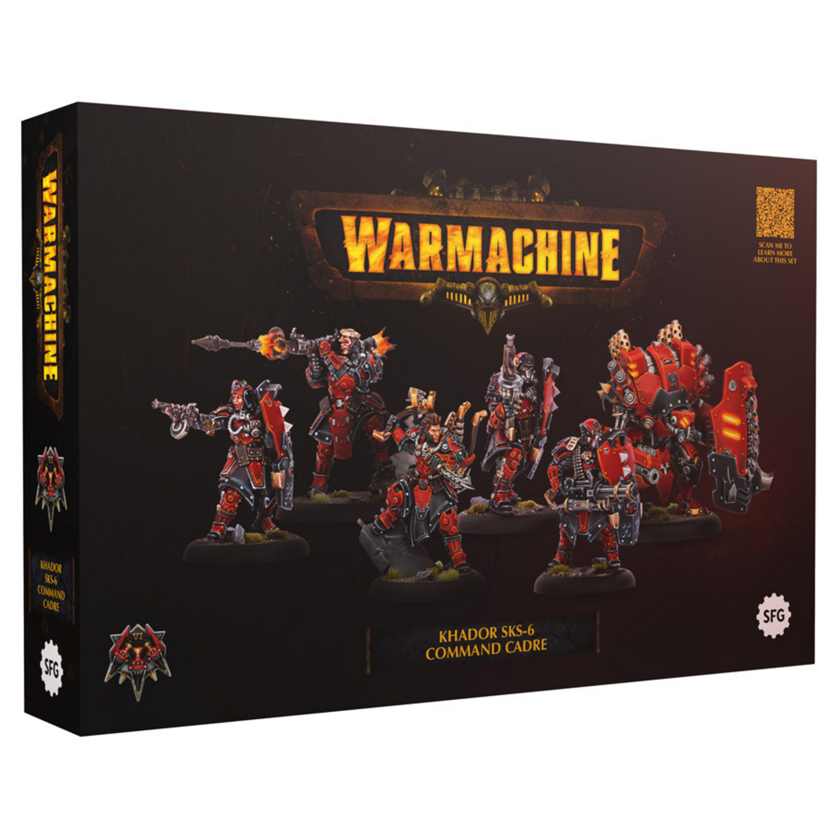 Steamforged Games Warmachine Khador SKS-6 Command Cadre