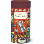 Cavallini and Co 1000 pc Puzzle Vintage Coffee