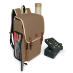 Enhance Gaming ENHANCE Designer Edition DnD Backpack Stylish RPG Travel Bag Tan