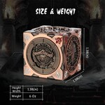 Dice Habit Dice Habit Cube Spinner Dice Copper