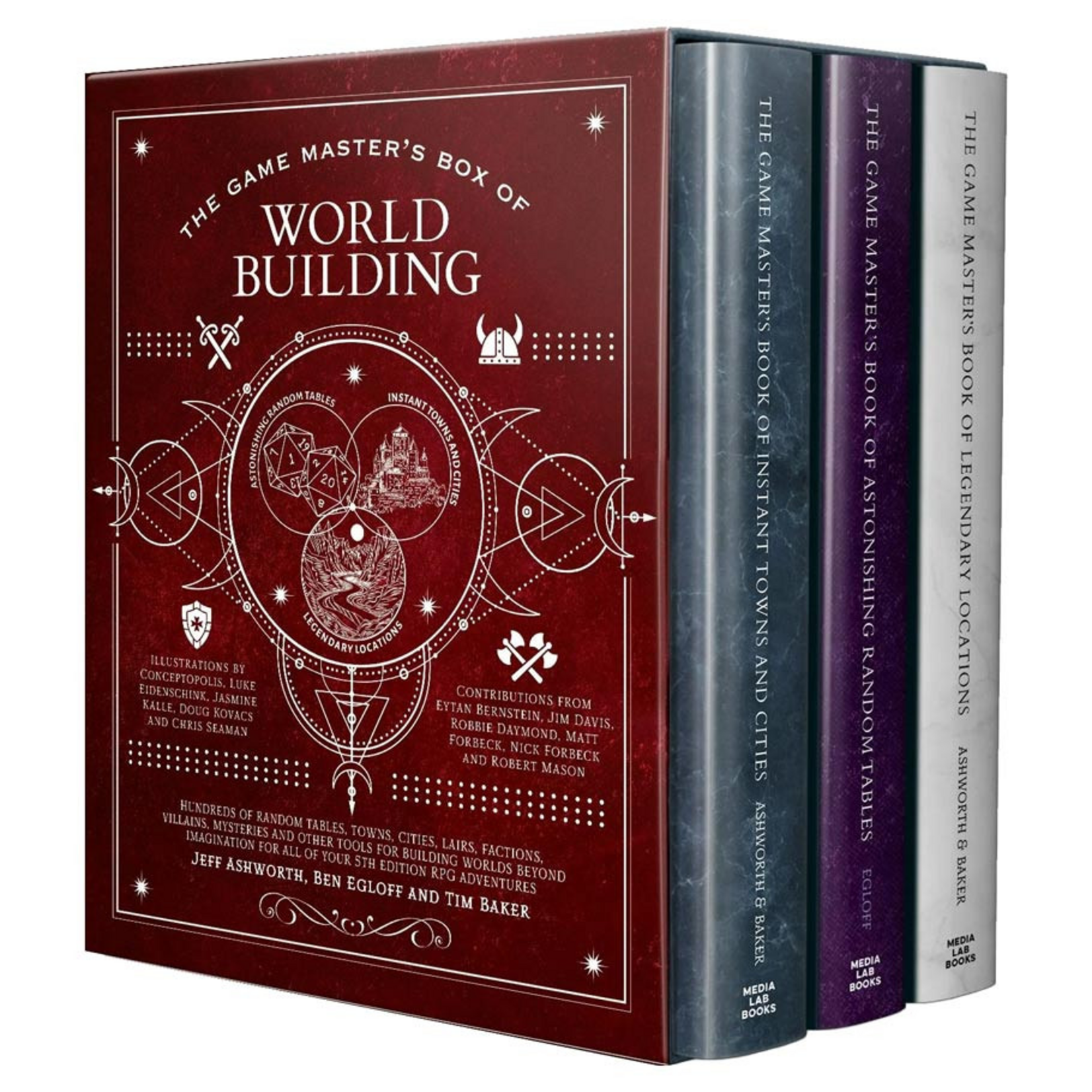Media Lab Game Master's Box of Worldbuilding 5E