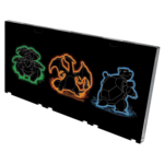 Ultra Pro Ultra Pro One-Touch Edge Neon Kanto 3-Card Magnetic Holder