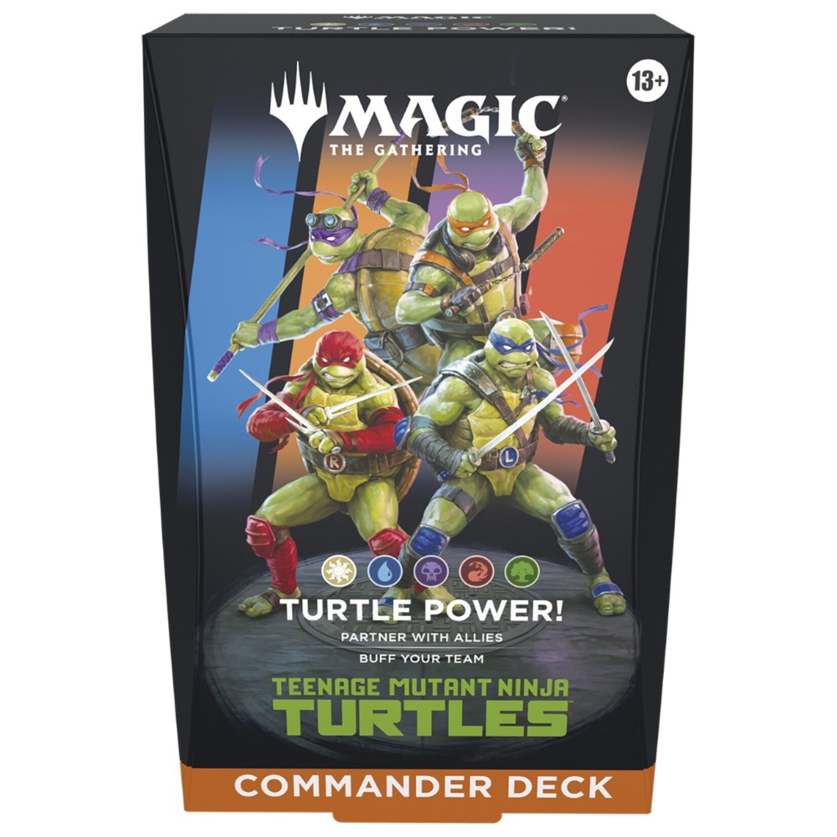 Wizards of the Coast Magic the Gathering Commander Deck Turtle Power Teenage Mutant Ninja Turtles