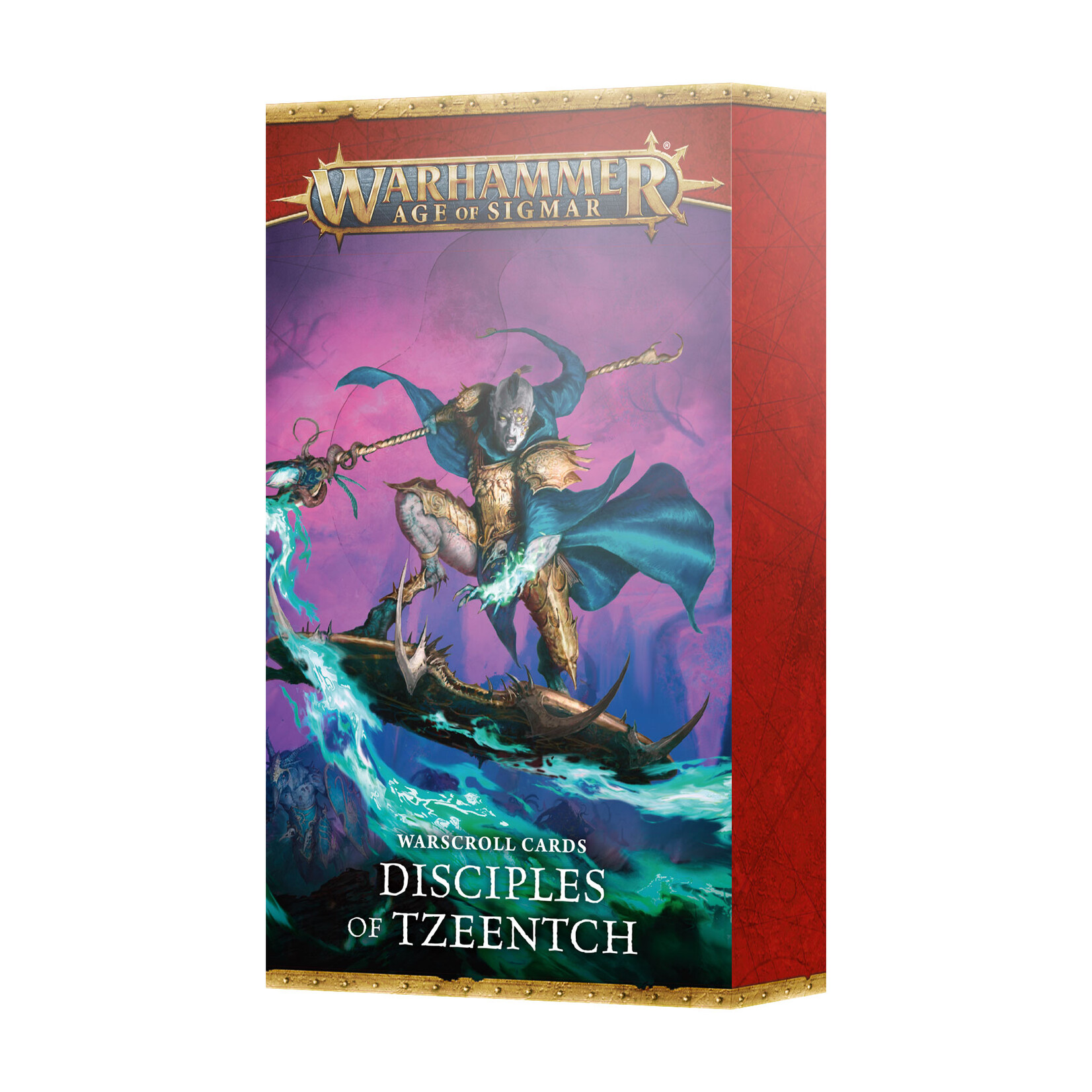 Games Workshop Warhammer Age of Sigmar Warscroll Cards Disciples of Tzeentch 4E