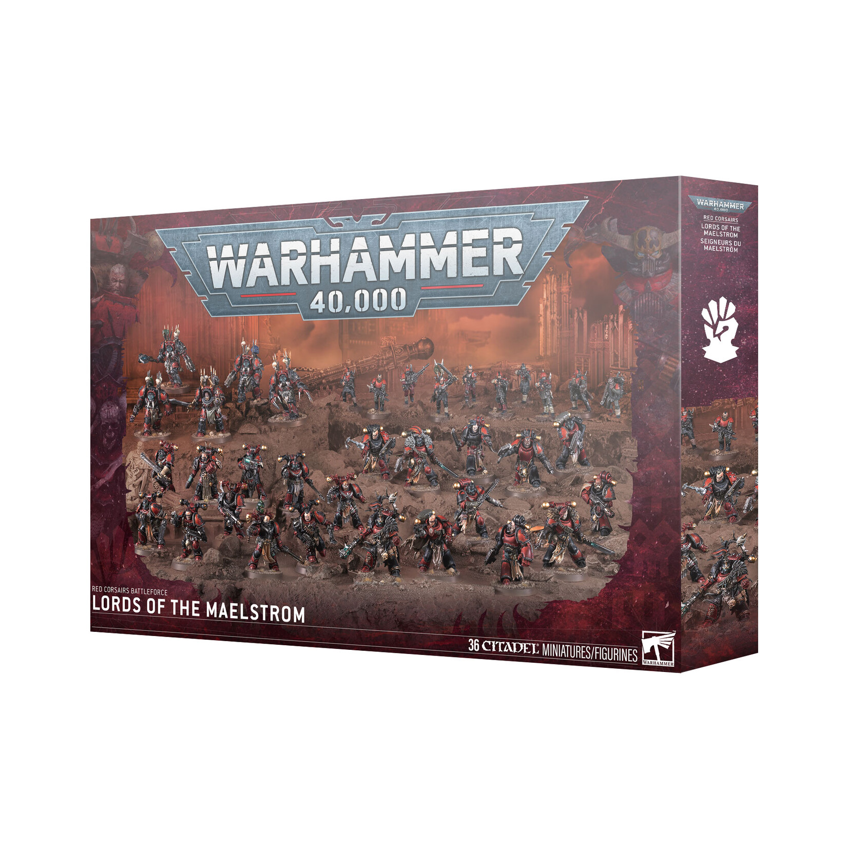Games Workshop Warhammer 40k Battleforce Red Corsairs Lords of the Maelstrom