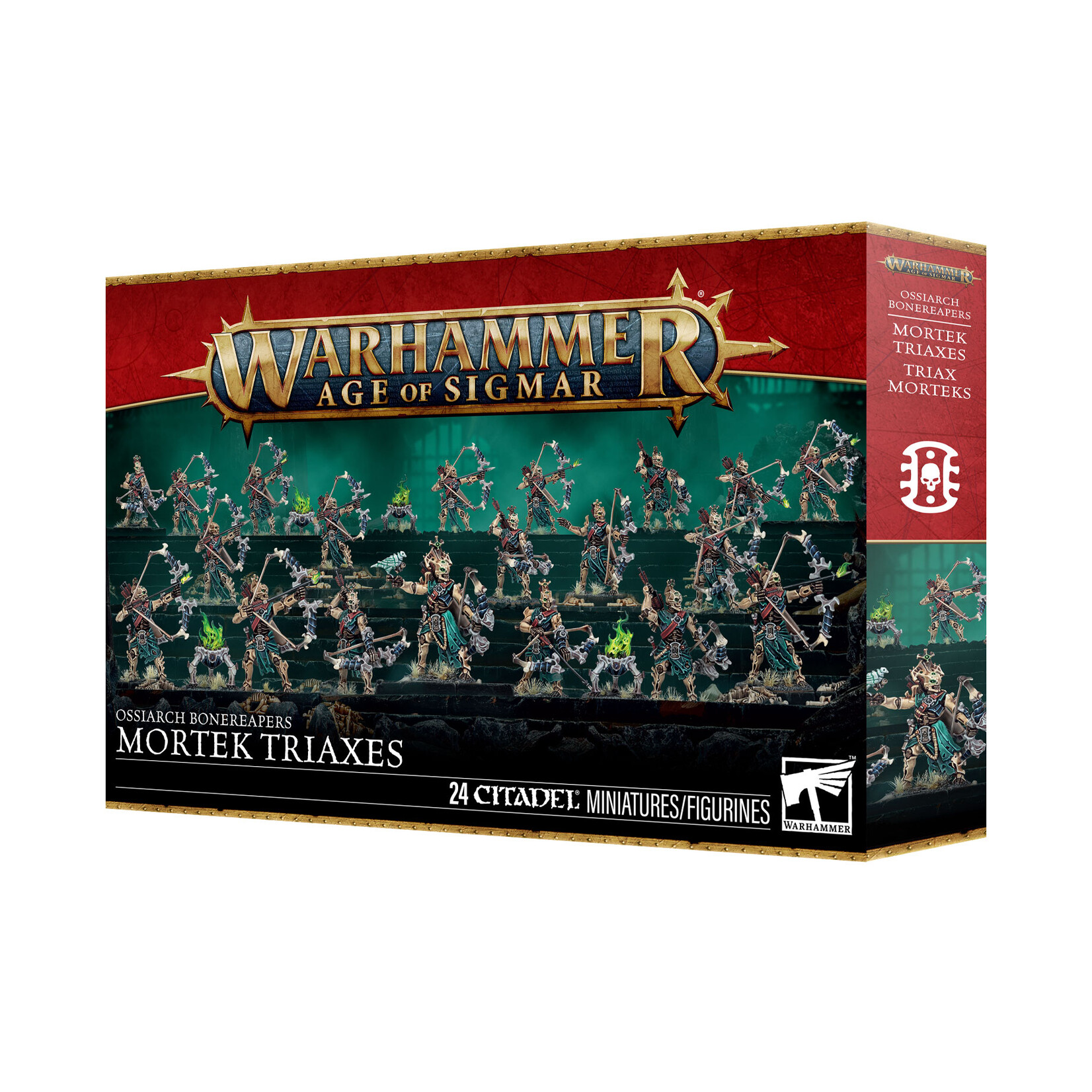 Games Workshop Warhammer Age of Sigmar Death Ossiarch Bonereapers Mortek Triaxes