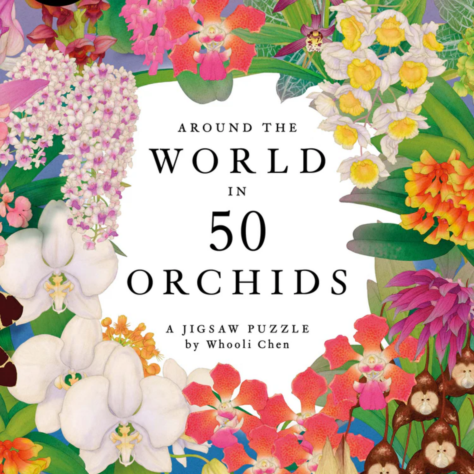 Laurence King Publishing 1000 pc Puzzle Around the World in 50 Orchids