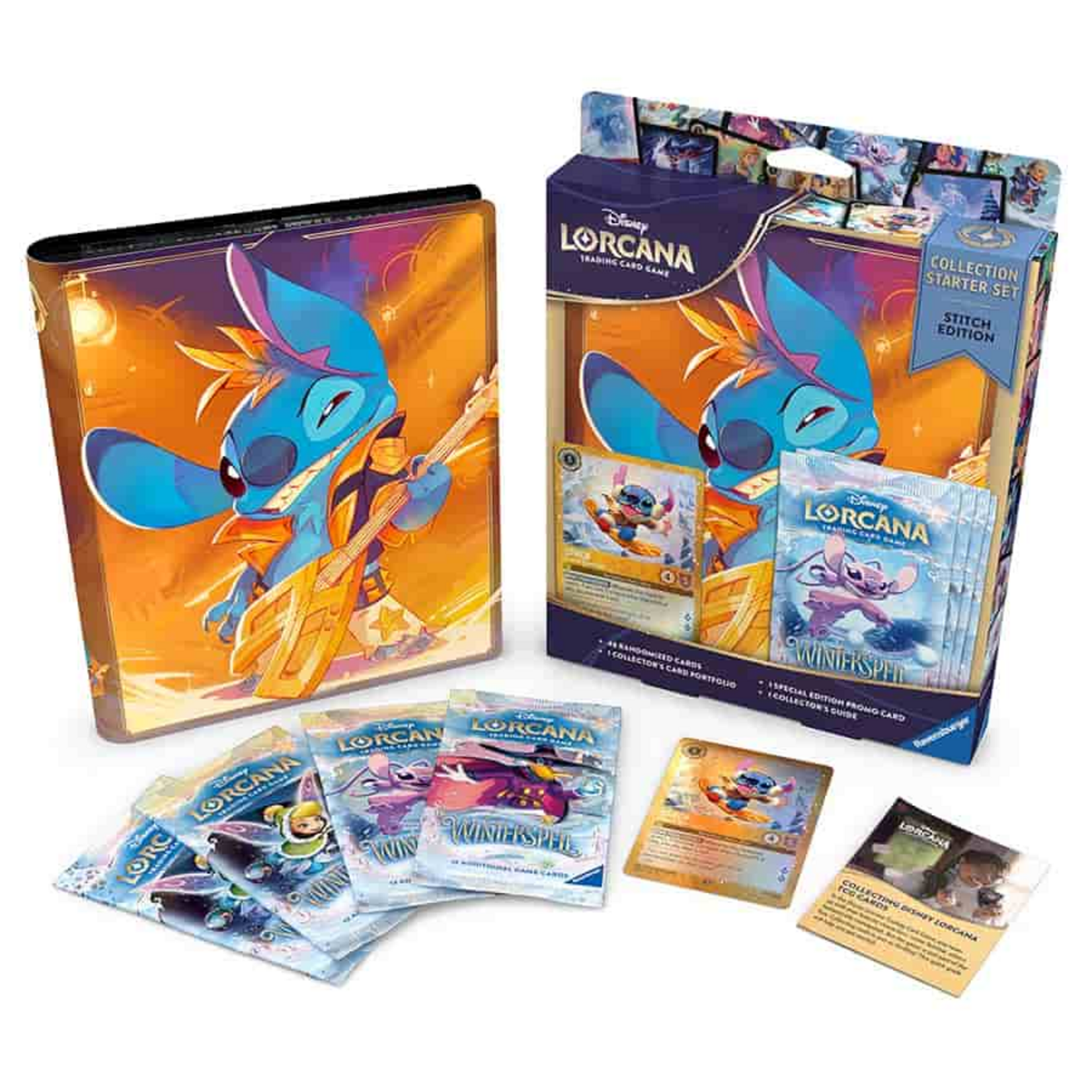 Ravensburger Disney Lorcana Winterspell Collection Starter Set Stitch Edition