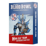 Games Workshop Blood Bowl High Elf Team Reference Card Pack