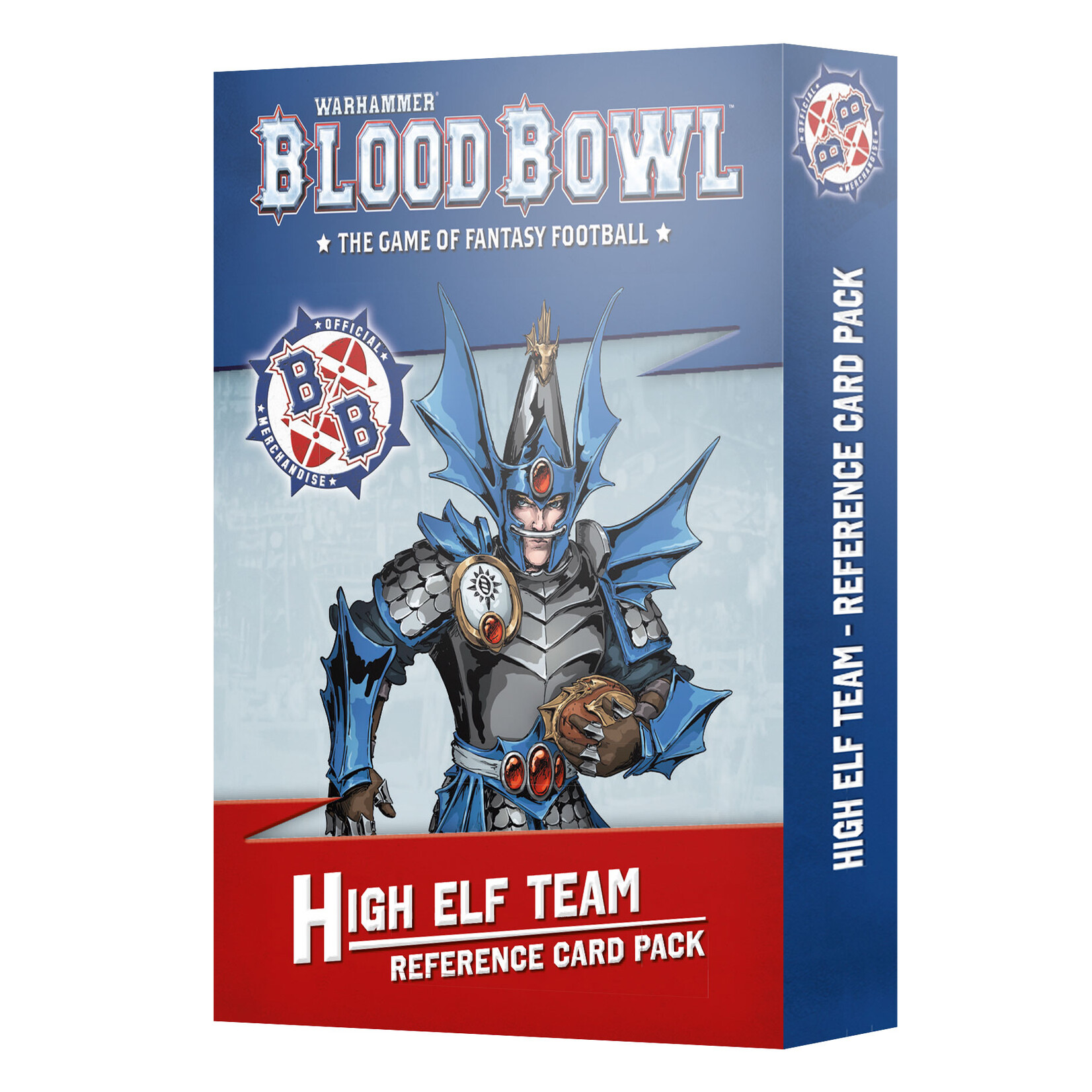 Games Workshop Blood Bowl High Elf Team Reference Card Pack