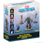 Atomic Mass Games Marvel Crisis Protocol Iron Lad Iron Monger Kang the Conqueror and Rescue