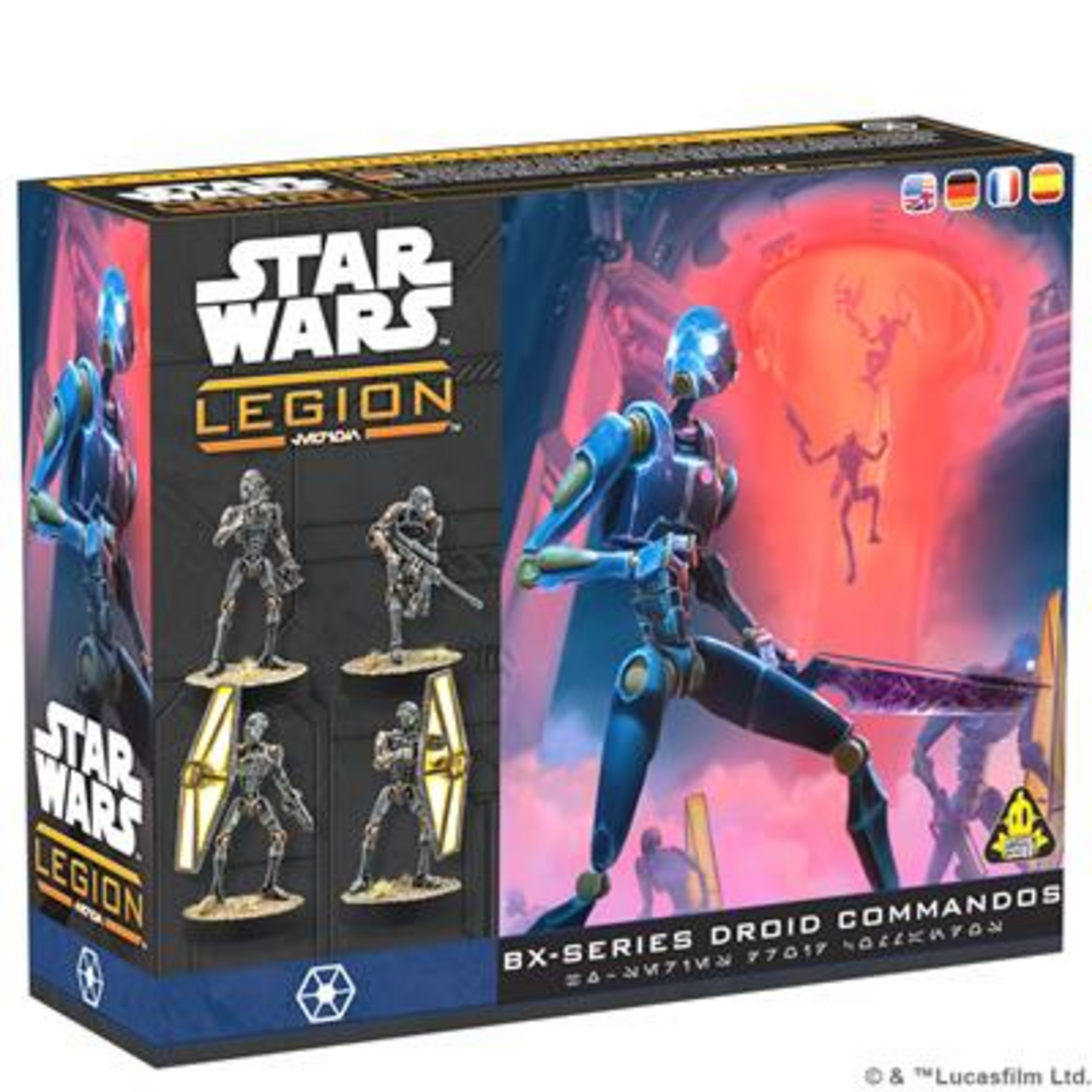 Atomic Mass Games Star Wars Legion BX-Series Droid Commandos