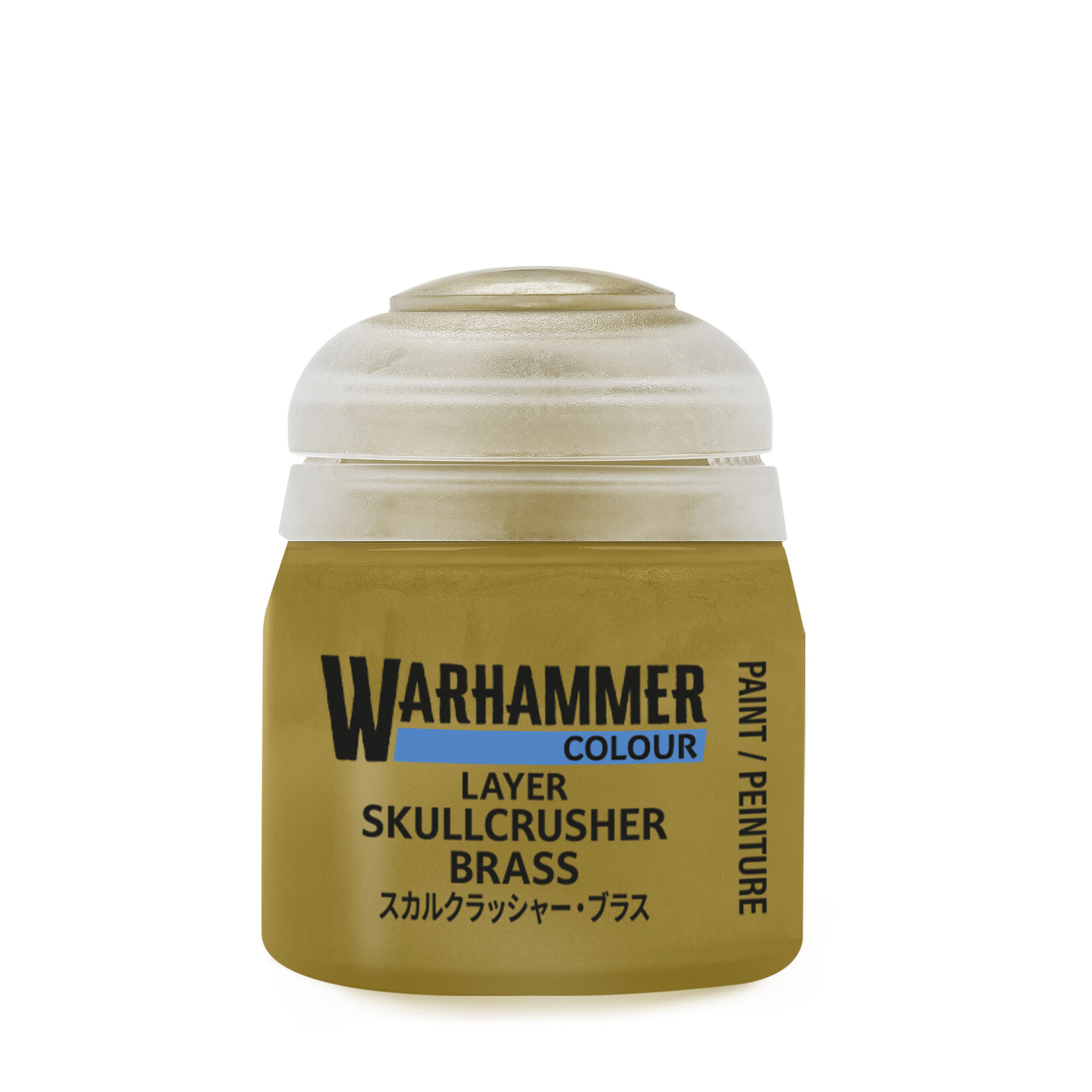 Games Workshop Warhammer Colour Layer Skullcrusher Brass 12 ml POT